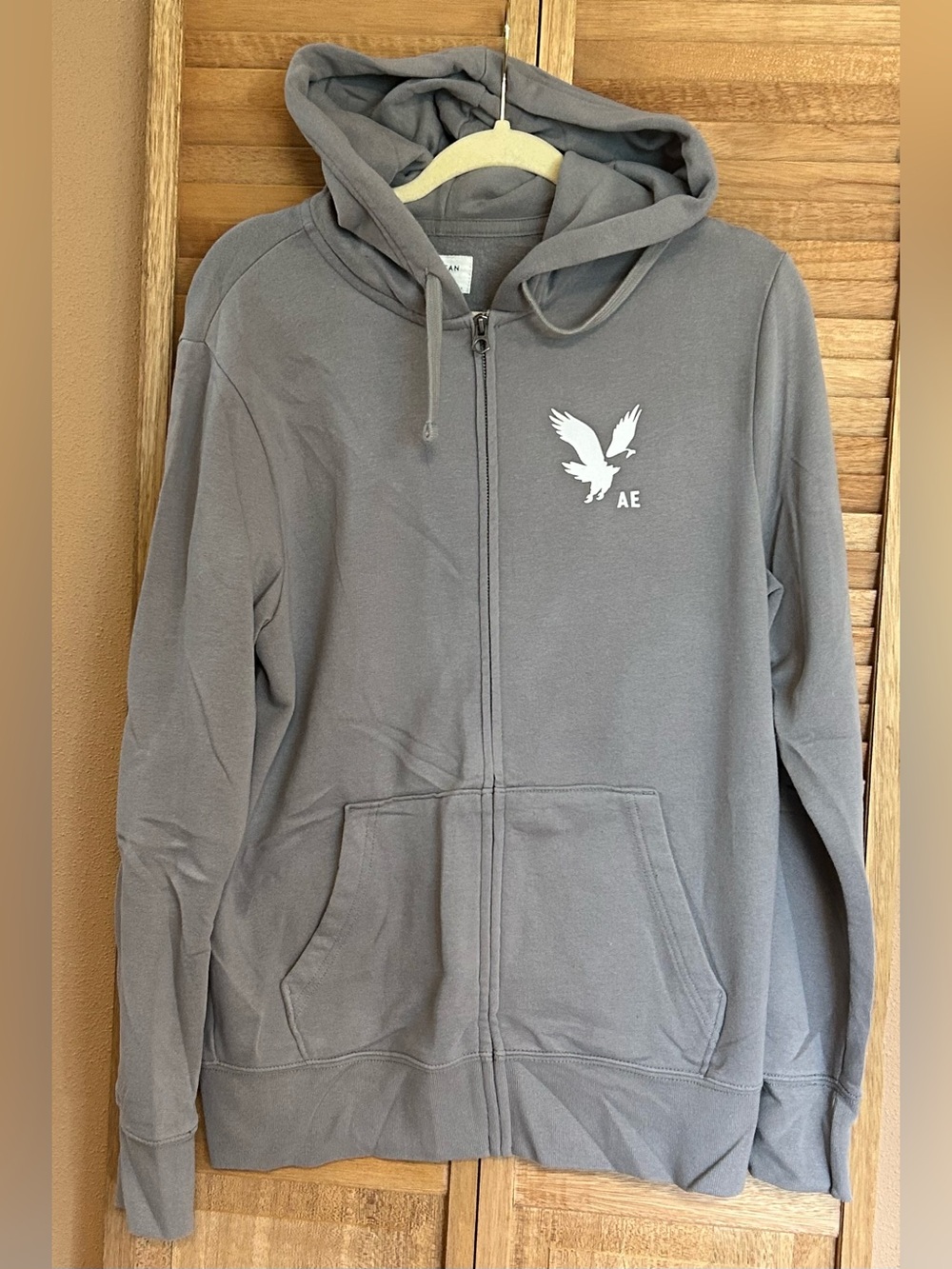 Mens Size Small AE American Eagle full zip hoodie sweatshirt